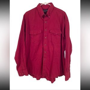 WRANGLER XL Vintage Pink Button Down Shirt